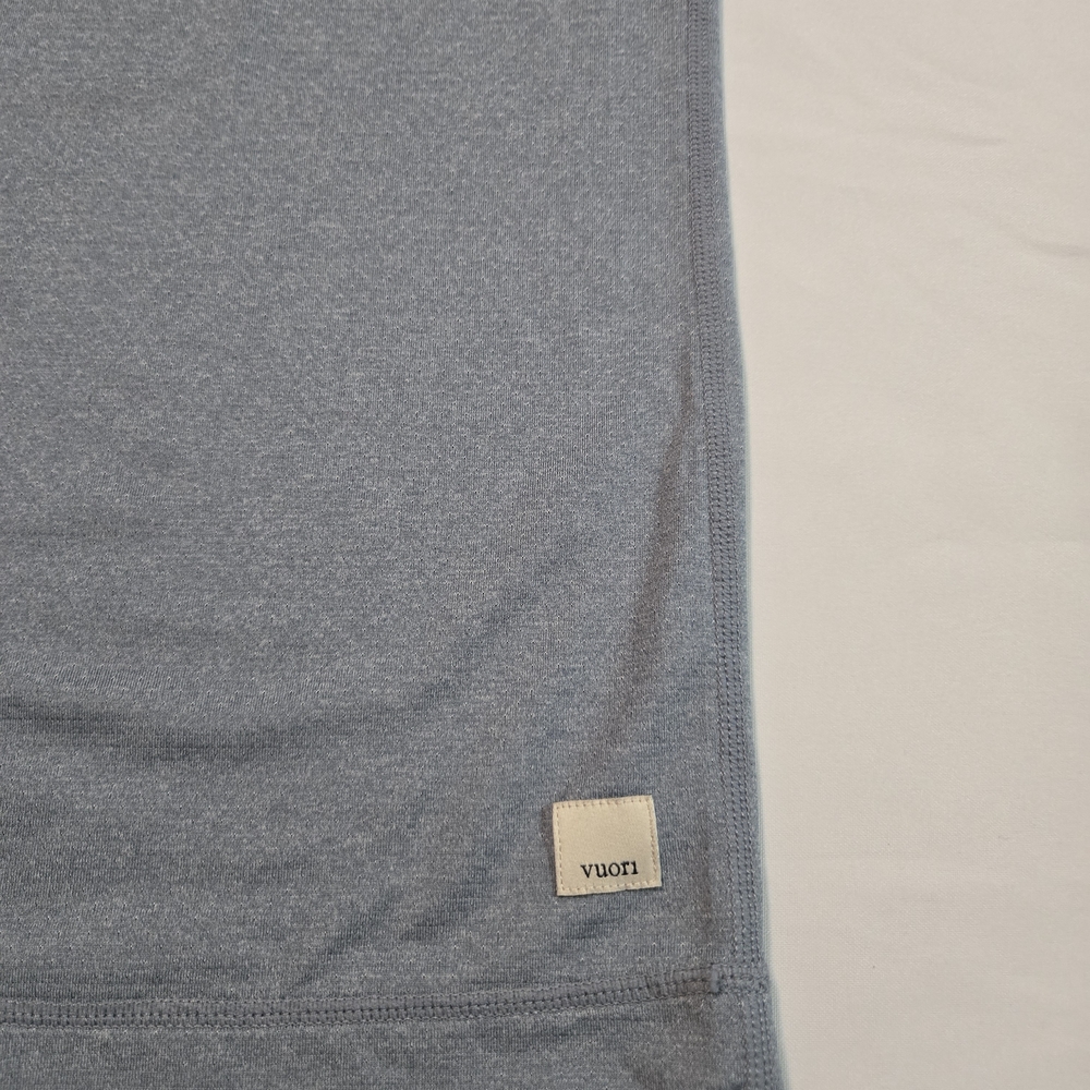 Vuori Sky Blue Men's Tank Top with Pocket - Picture 2 of 6